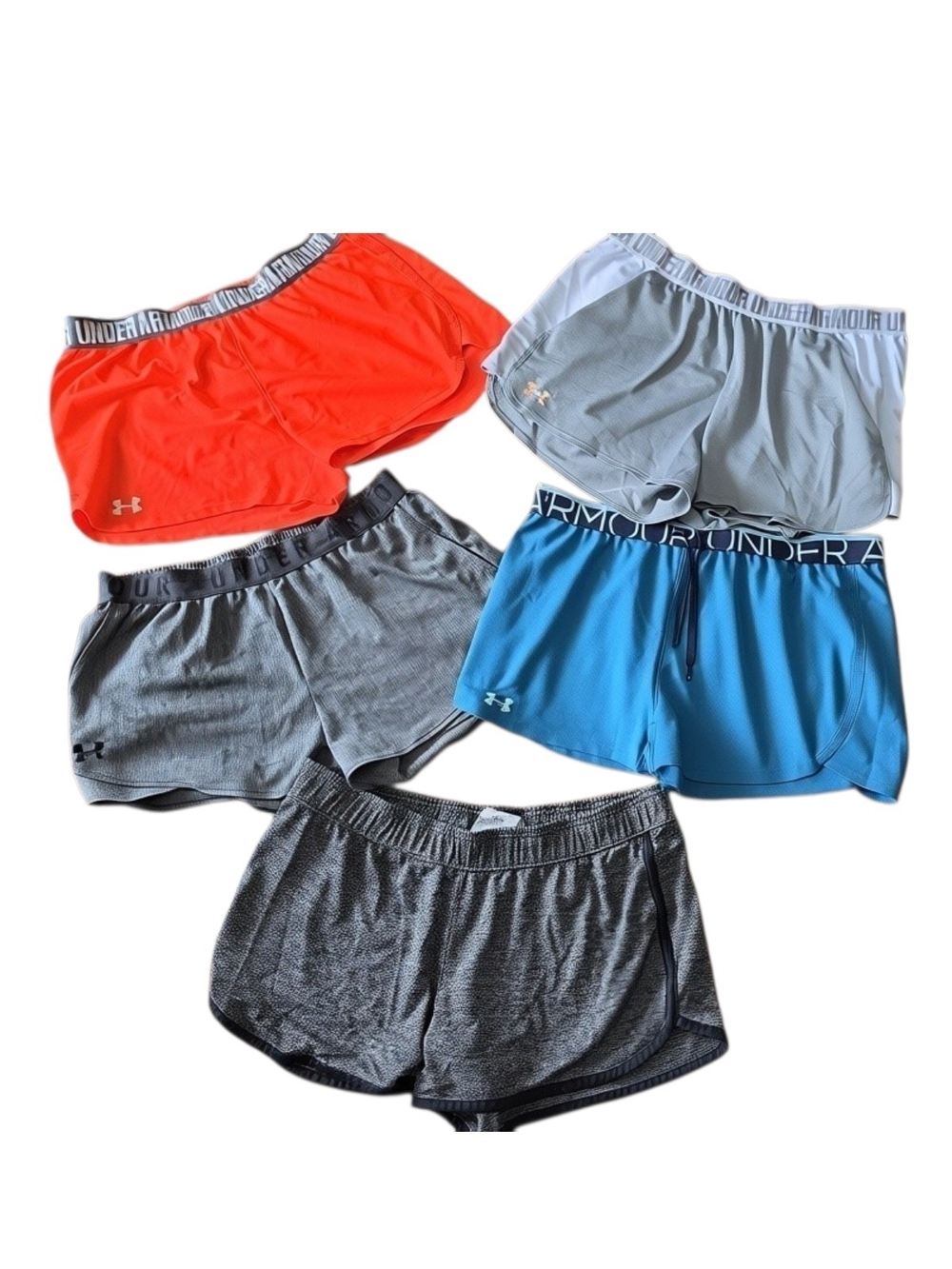 Under Armour HeatGear Performance Shorts Lot Bundle 5 Pairs!!